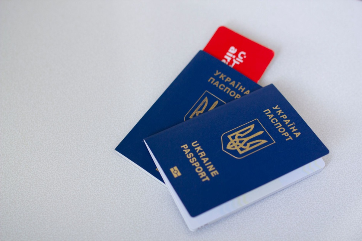 Un bureau d'obtention de passeports africain