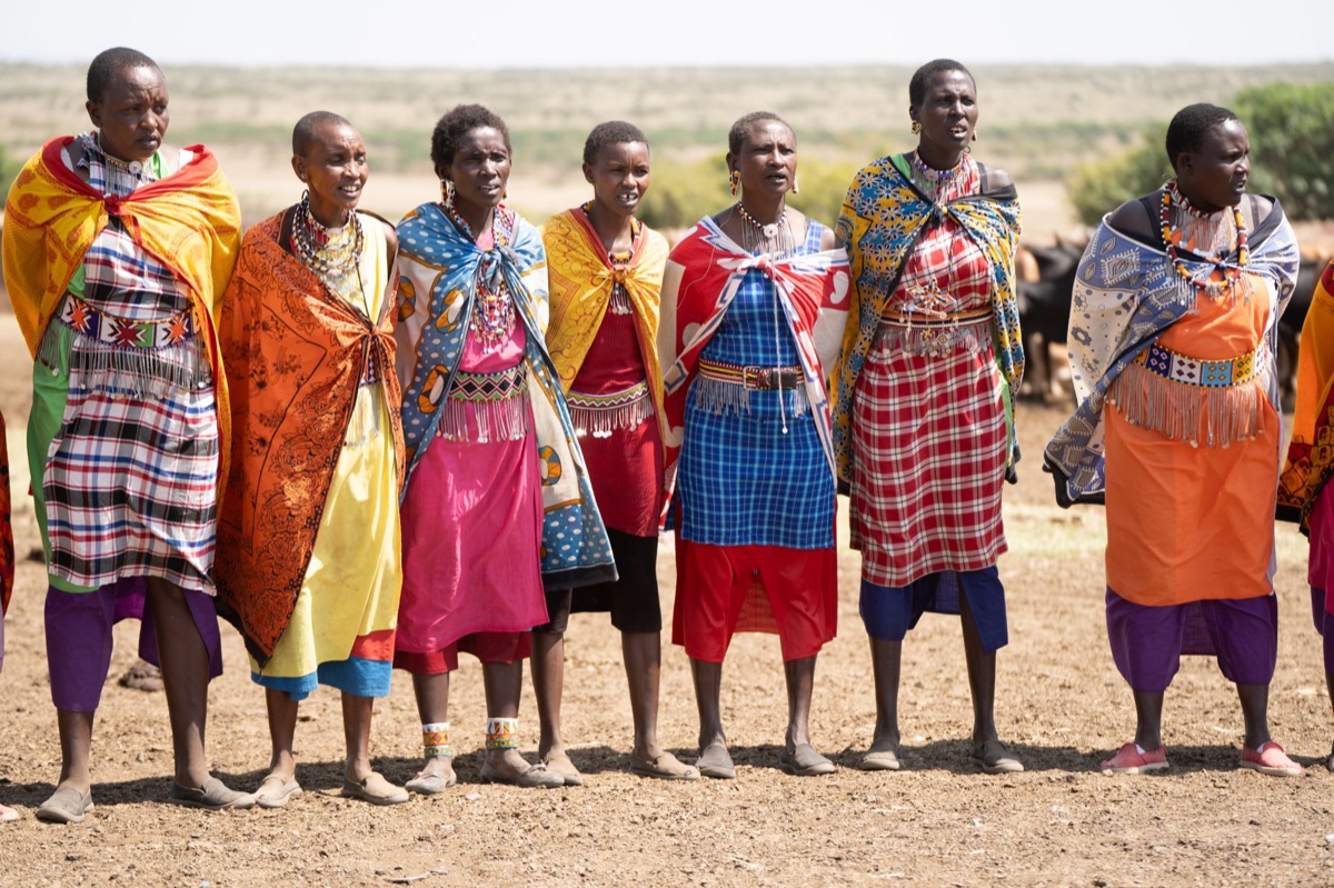 maasai community gathering